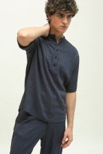 ΠΑΝΤΕΛΟΝΙ CHINOS ΡΙΓΑ ΛΙΝΟ (ΚΩΔ 5547) S-3XL ,ΣΕΤ ΜΕ ΠΟΥΚΑΜΙΣΟ (ΚΩΔ 5546) - Image 2