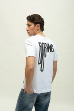 T-SHIRT LOGO BORING (ΚΩΔ 5584) 4 ΧΡΩΜΑΤΑ ,S-3XL