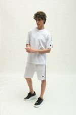 T-SHIRT RELI (ΚΩΔ 5551)4ΧΡΩΜΑΤΑ ,S-3XL ,ΣΕΤ ΜΕ ΙΔΙΑ ΒΕΡΜΟΥΔΑ - Image 2